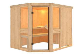  Karibu | Sauna Amelia 3 | Helderglas 400189-31